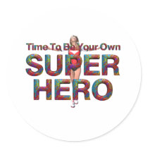 TEE Own Superhero Sticker