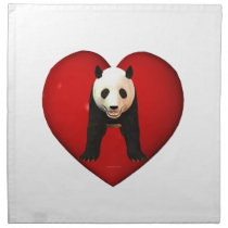 TEE Panda Bears napkins