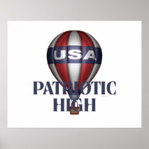 TEE Patriotic High Poster