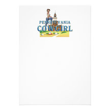 TEE Pennsylvania Cowgirl Custom Invite
