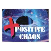Tee Positive Chaos business cards