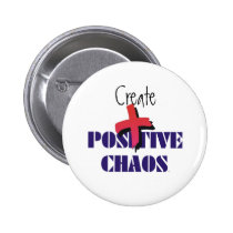 Tee Positive Chaos buttons