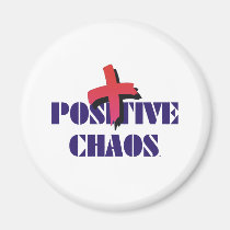 Tee Positive Chaos magnets