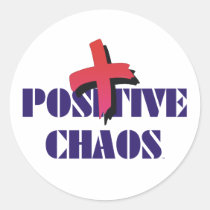 Tee Positive Chaos stickers