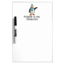 TEE Power to the Penguin dry erase boards