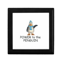 TEE Power to the Penguin gift boxes