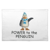 TEE Power to the Penguin placemats