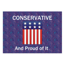 TEE Proud Conservative business cards by teepossible TEE Proud Conservative business cards
