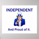 TEE Proud Independent posters