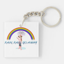 TEE Rain Go Away key chains