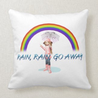 TEE Rain Go Away Pillows