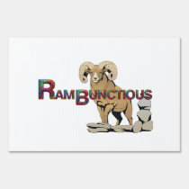 TEE Rambunctious yard signs