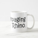 TEE Rampaging Rhino mugs