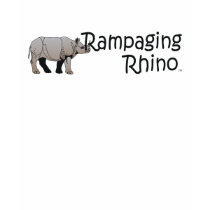 TEE Rampaging Rhino t-shirts