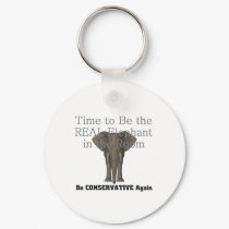 TEE Real Elephant keychains