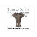 TEE Real Elephant posters