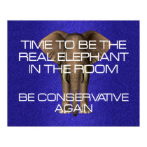 TEE Real Elephant Poster