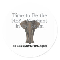 TEE Real Elephant stickers