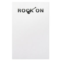 TEE Rock On Stationery Design