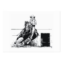 TEE Rodeo Cowgirl business cards