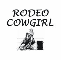 TEE Rodeo Cowgirl photo sculptures