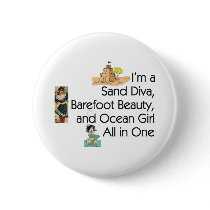 TEE Sand Diva Pin