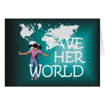 TEE Save Her World cards