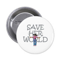 TEE Save Her World buttons
