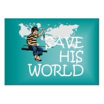 TEE Save His World business cards by teepossible TEE Save His World business cards