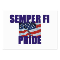 TEE Semper Fi Pride Business Card