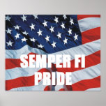 TEE Semper Fi Pride Poster