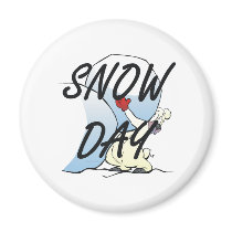 TEE Snow Day Magnet