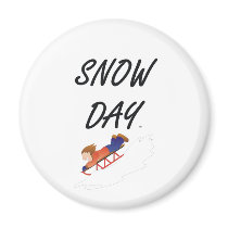 TEE Snow Day Refrigerator Magnet