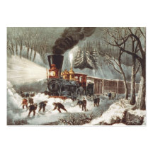 TEE Snow Train Business Card Template
