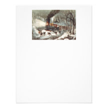 TEE Snow Train Personalized Invite
