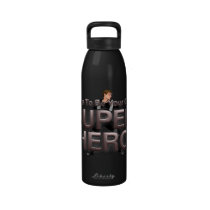 TEE Superhero Man water bottles