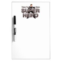 TEE Superhero Man dry erase boards