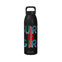 TEE Surf Girl Water Bottle