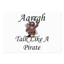 TEE Talk Like A Pirate business cards
