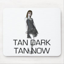 TEE Tan Dark Tan Now Mousepad
