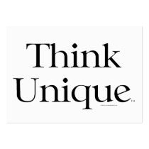 TEE Think Unique Business Card Template