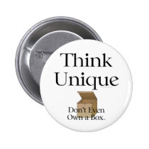 TEE Think Unique Pinback Button