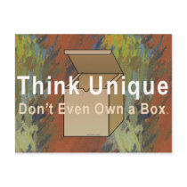 TEE Think Unique Post Card