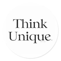 TEE Think Unique Sticker