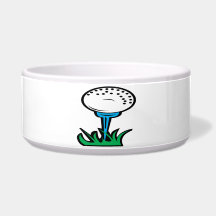 Tee Time Dog Bowl