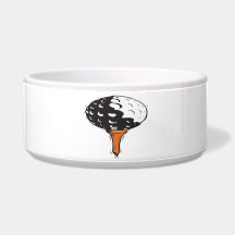 Tee Time Dog Water Bowls