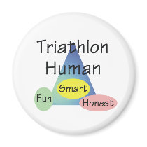 TEE Triathlon Human magnets by teepossible TEE Triathlon Human magnets