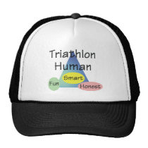 TEE Triathlon Human hats