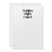 TEE Trophy Wife Custom Invites