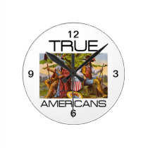 TEE True Americans wall clocks